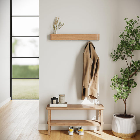 Kazai Toke two-screw installation ensuring stable mounting on walls.