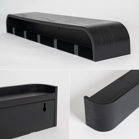 Kazai Toke two-screw mount provides reliable wall installation.