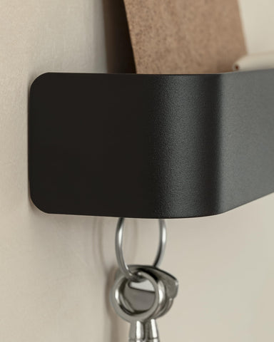 Kazai Tone entryway organization keeps daily essentials within reach.