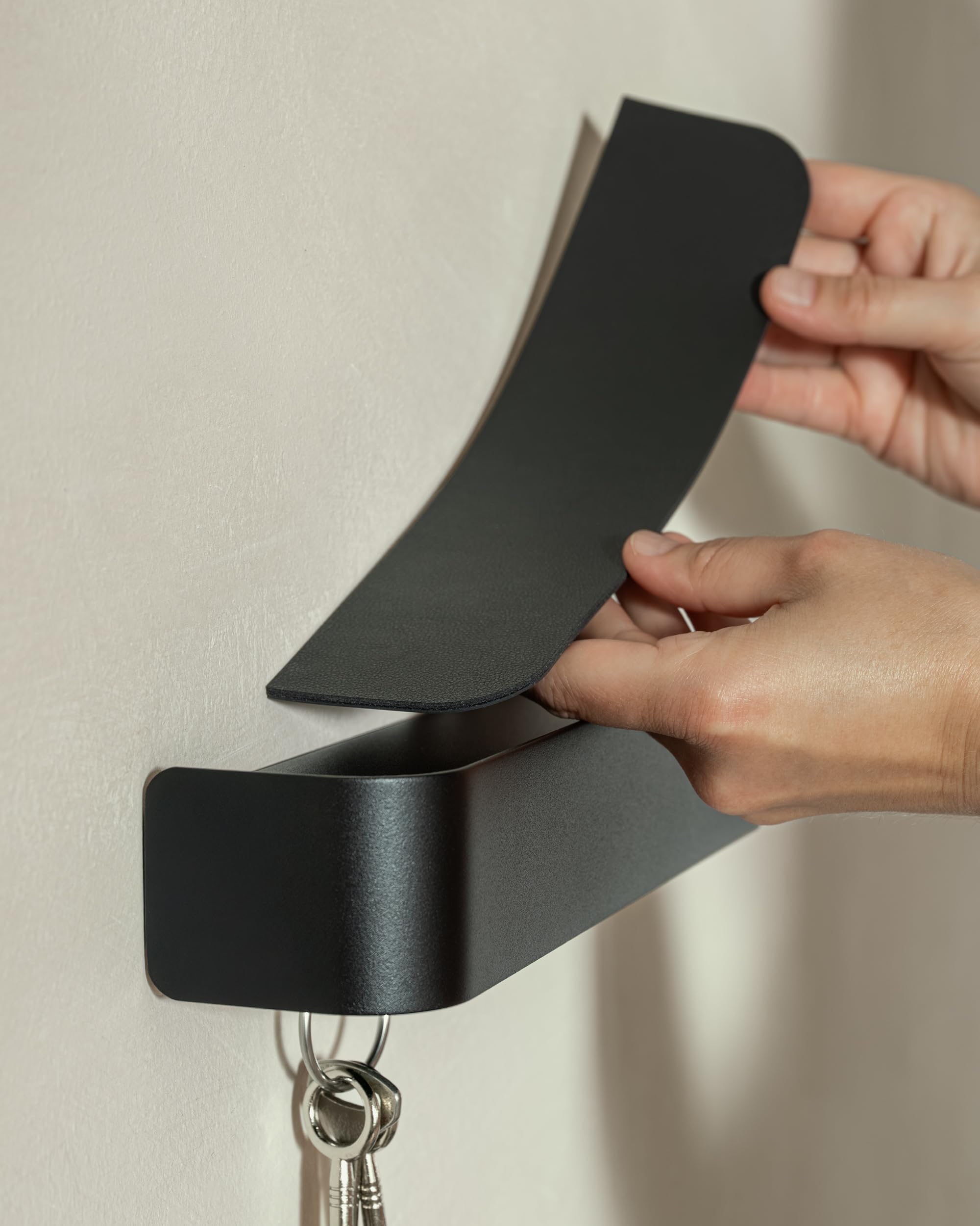 Kazai Tone soft faux leather insert cushions and protects valuables.
