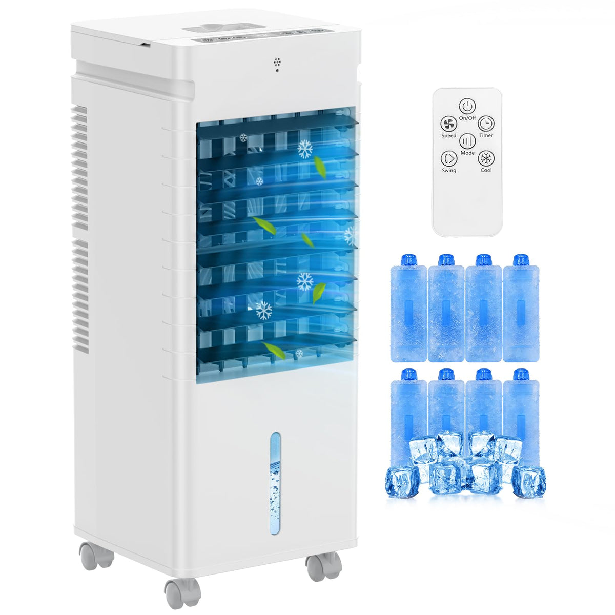 KBTTVY portable 3-in-1 evaporative cooler for all-room cooling.