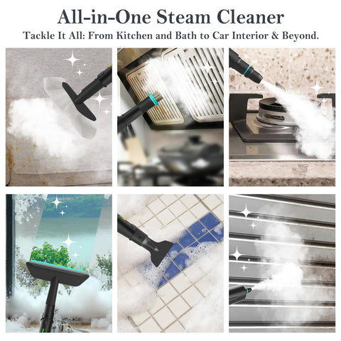 KBTYE accessory set with 12 pieces for versatile cleaning tasks.