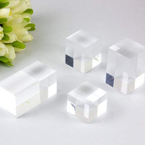 KCGANI clear acrylic prop for studio photography and craft demos.