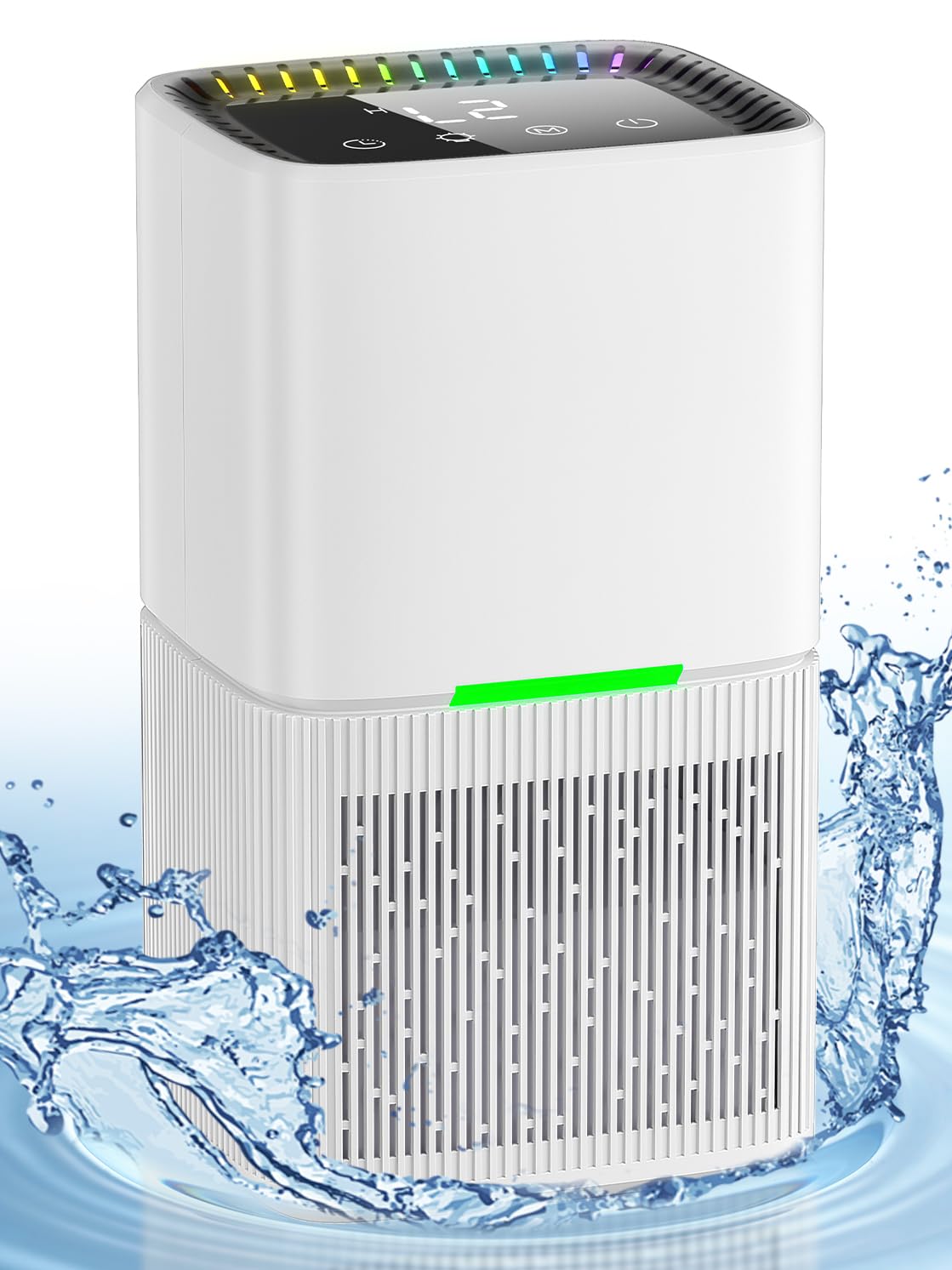 KCONBS dehumidifier with 60oz tank for basement moisture control