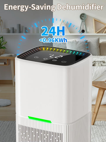 KCONBS dehumidifier ideal for basement, bathroom, and bedroom spaces