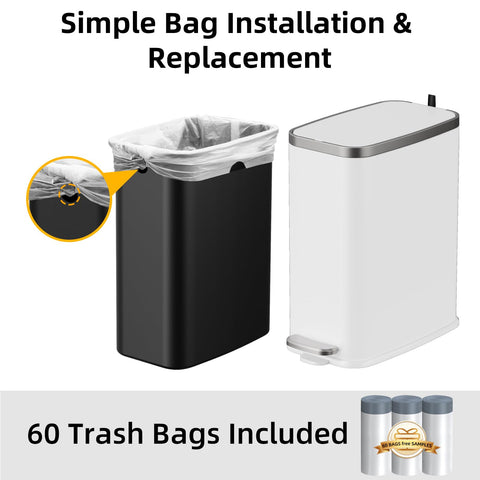 KdbK includes 60 drawstring bags for immediate use