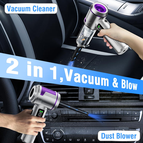 Kdewere handheld vacuum lightweight design enables single-handed cleaning.