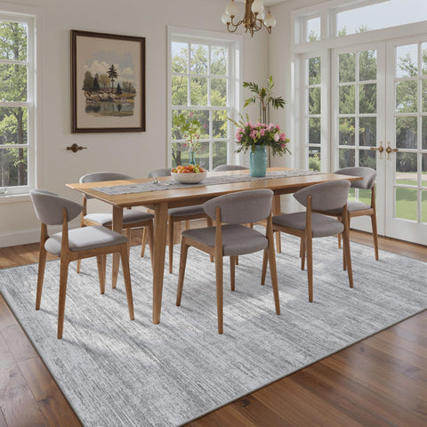 Kearoat kid and pet friendly rug withstands daily family life.