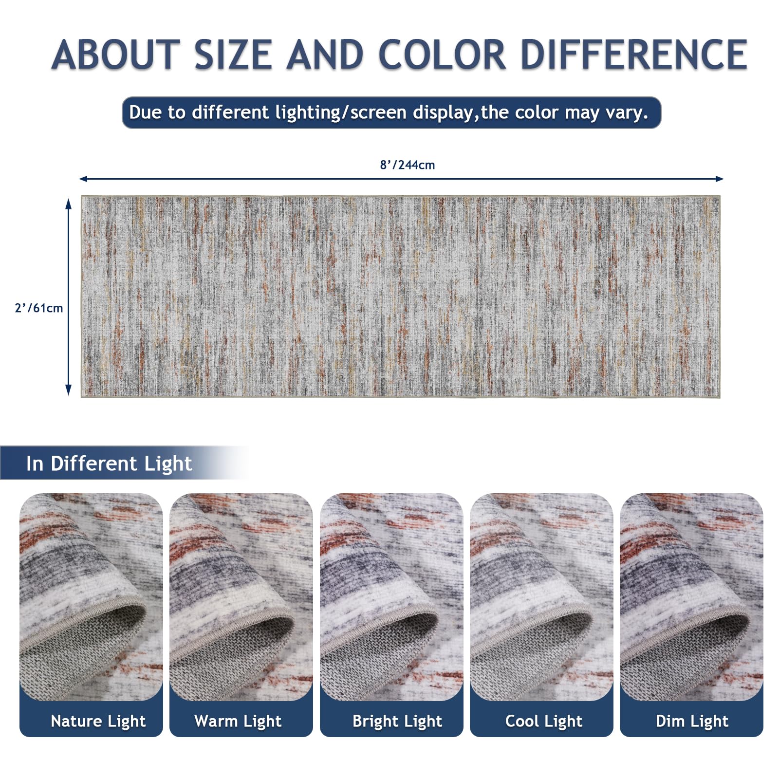 Kearoat machine-washable rug makes cleaning quick and easy.