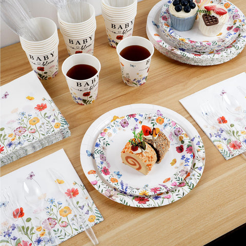 KEASKELL Baby in Bloom 9-inch plates offer reliable dining surfaces for celebrations.
