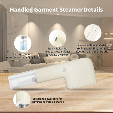 Kebnor Travel Steamer compact lightweight body weighs about one pound