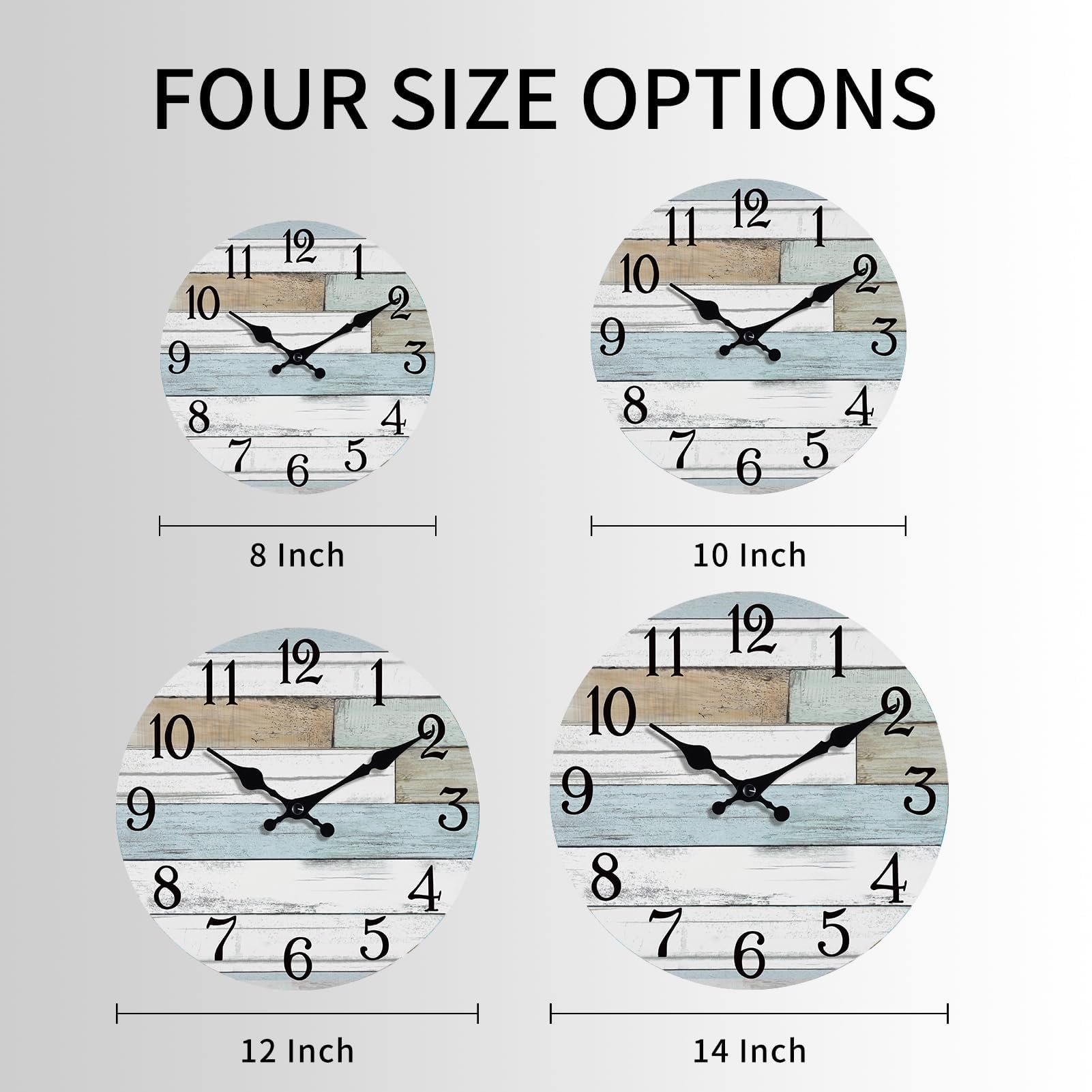 KECYET coastal design clock face adds seaside charm to interiors