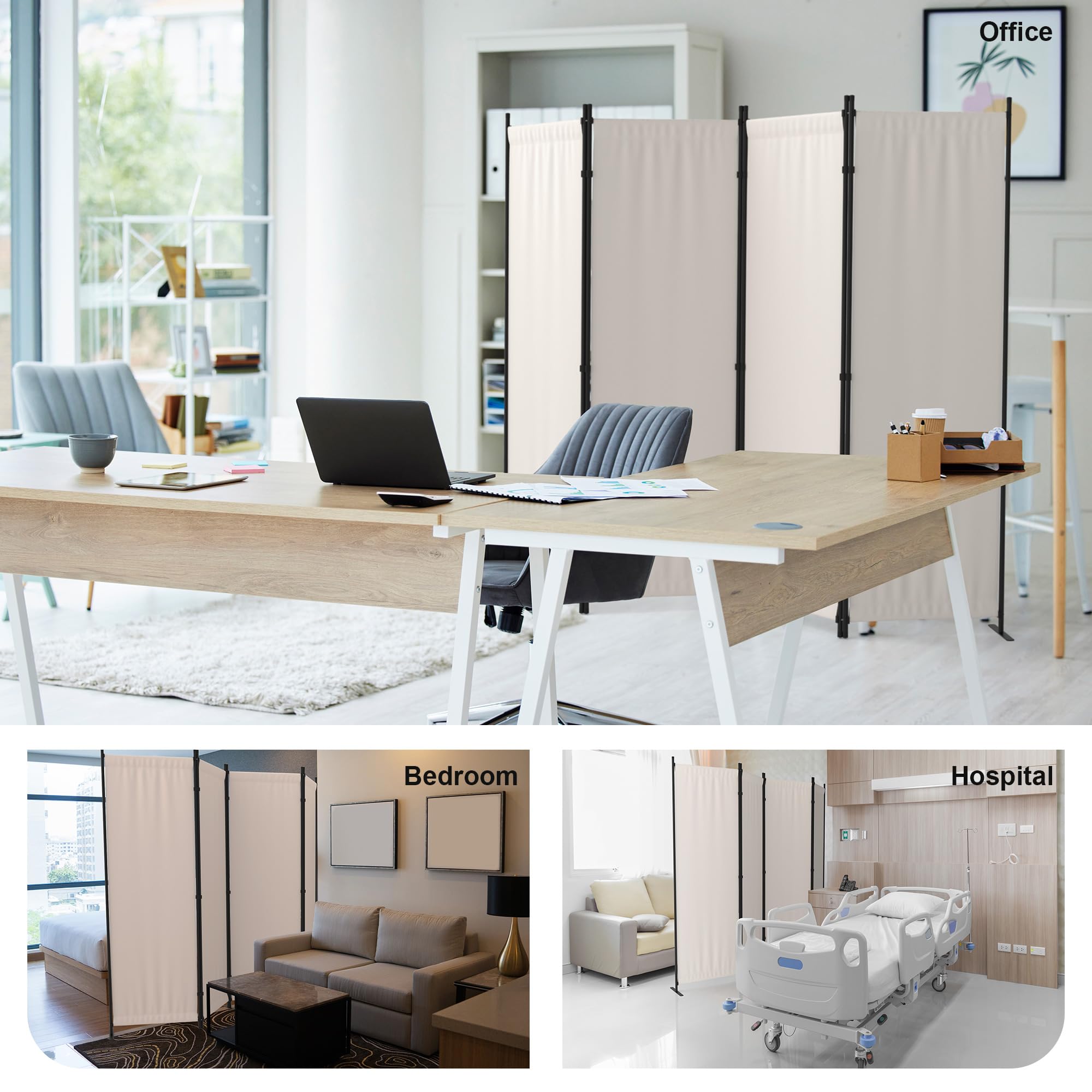 Kecreque flexible panel configuration adapts to your room layout.