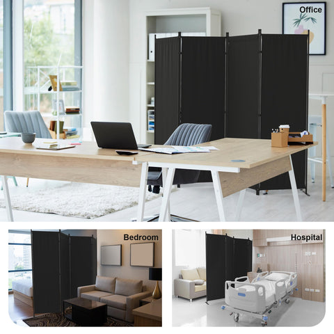 Kecreque portable wall provides flexible layout for living spaces.