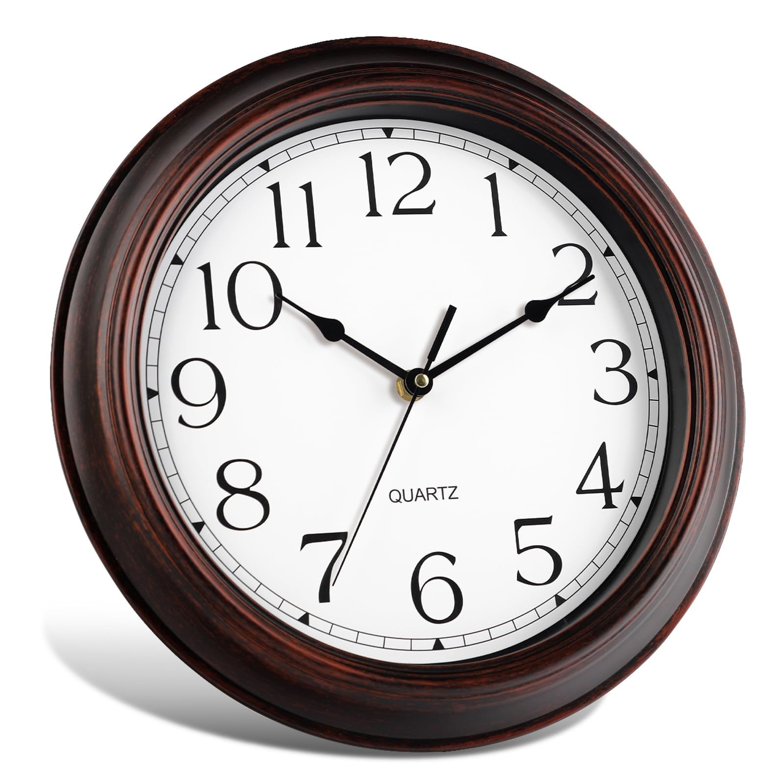 KECYET bronze finish vintage dial clock adds rustic charm to kitchens
