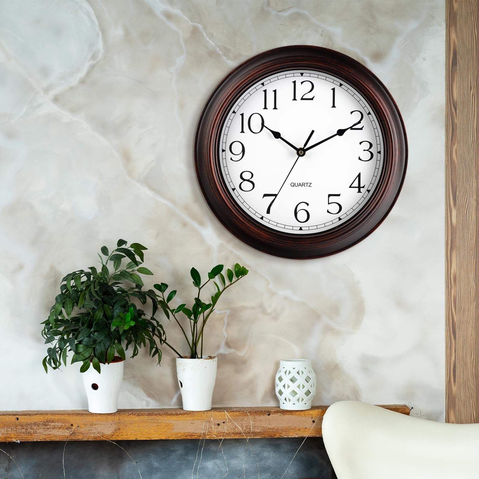 KECYET clear glass and bronze finish complement farmhouse and vintage decor