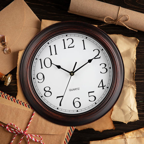 KECYET wall clock suits living rooms and kitchens for ambience and practicality