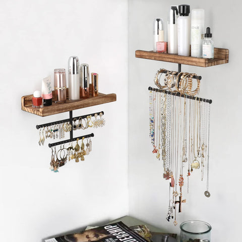 Keebofly bracelet hanger stores bracelets vertically for easy access