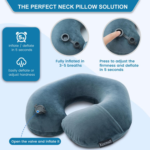 Keemall neck pillow in car setup providing neck support