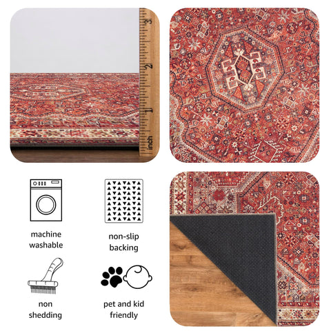 Keen Home Design 2x3 rug durable-materials built to last in busy rooms.