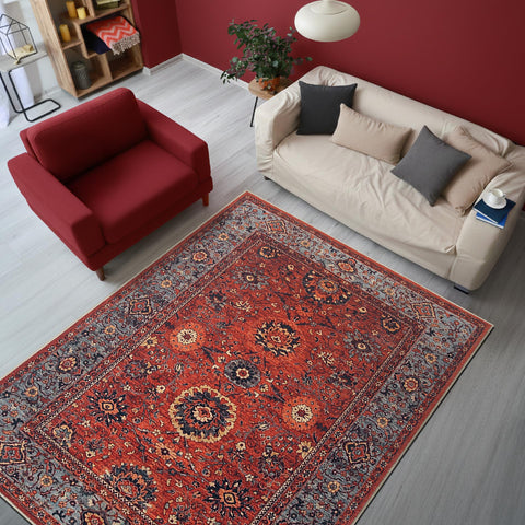 Keen Home Design 5x7 Rug with non-slip backing stays in place