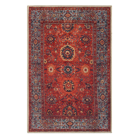 Keen Home Design machine-washable rug enabling easy cleanup after daily spills.