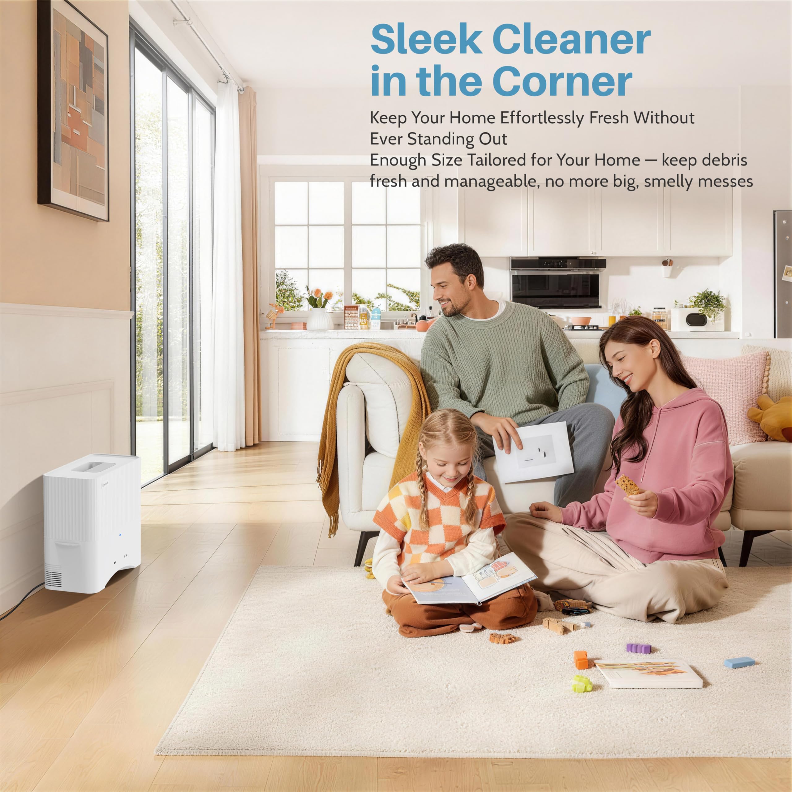 Keenhot HEPA-filtered dustpan keeps fine dust captured