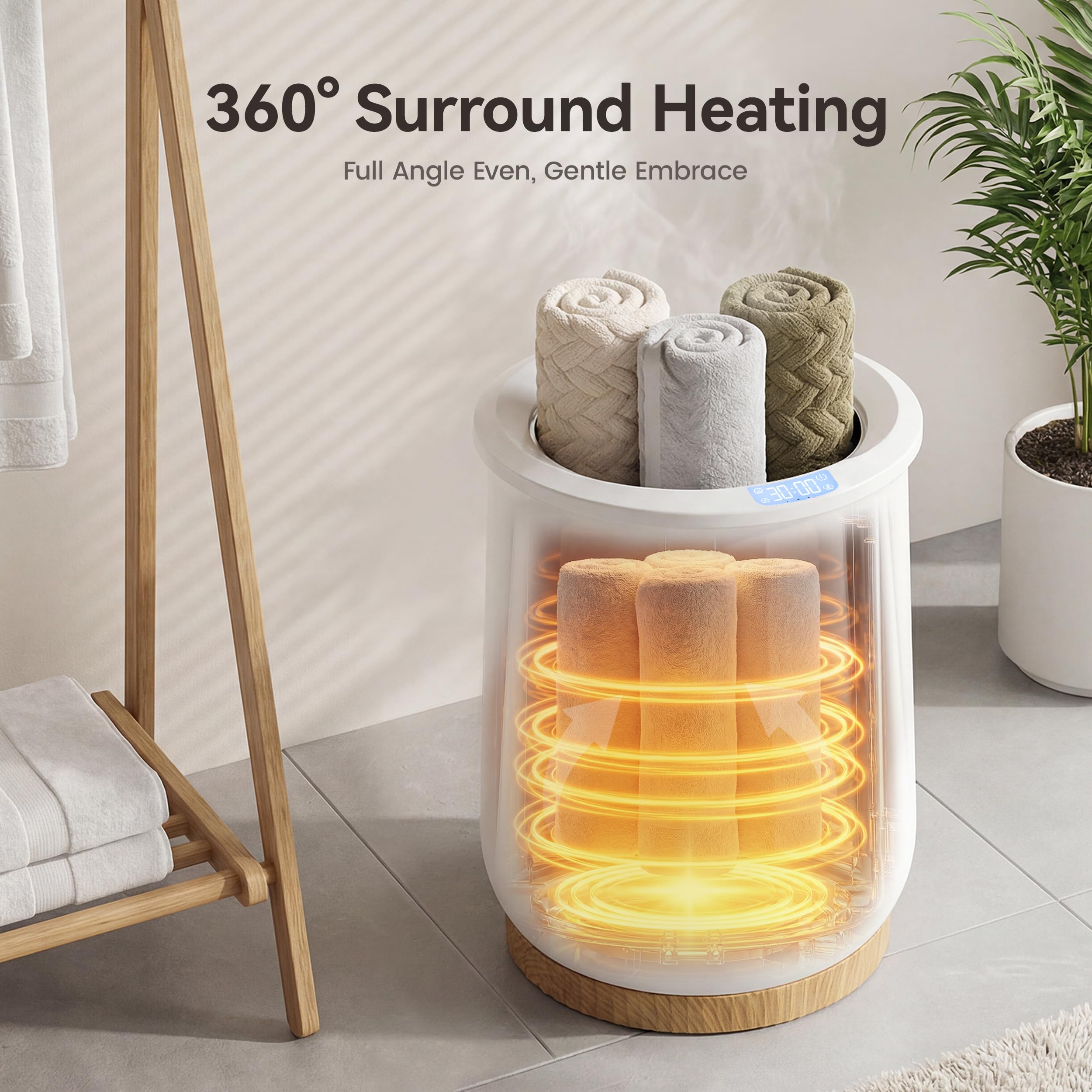 Keenray CL1Plus three heat levels for flexible warming