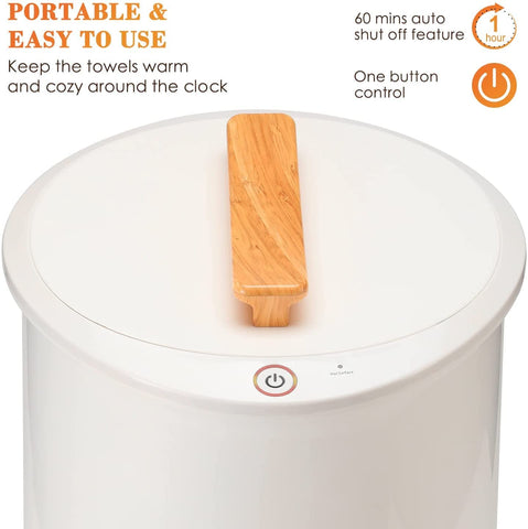 Keenray towel warmer in a modern bathroom highlighting quick heat and even warmth