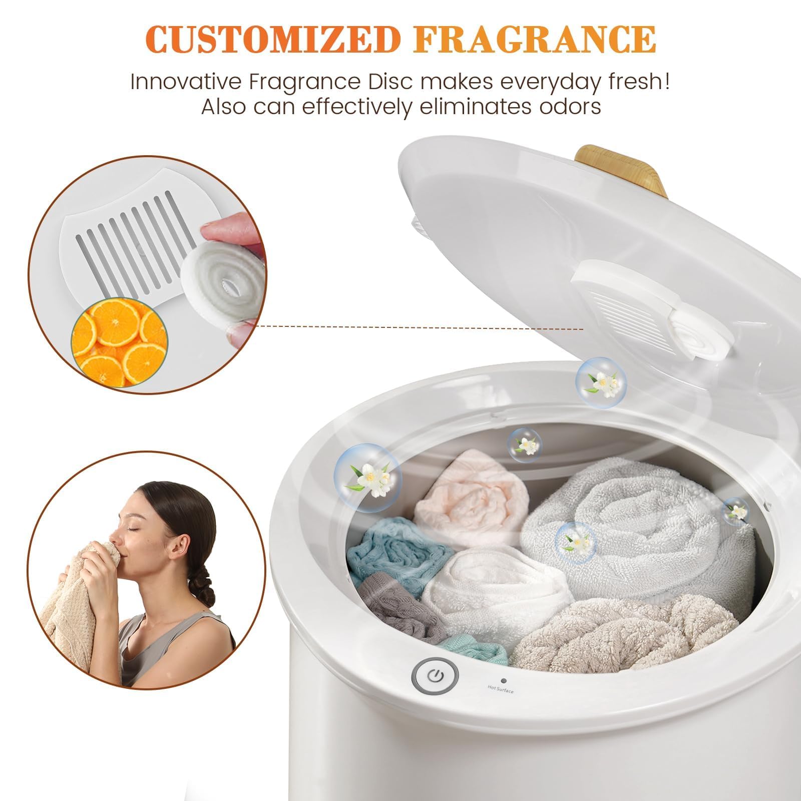 Keenray towel warmer even heat prevents cold spots on fabrics.