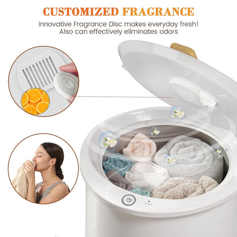 Keenray towel warmer even heat prevents cold spots on fabrics.
