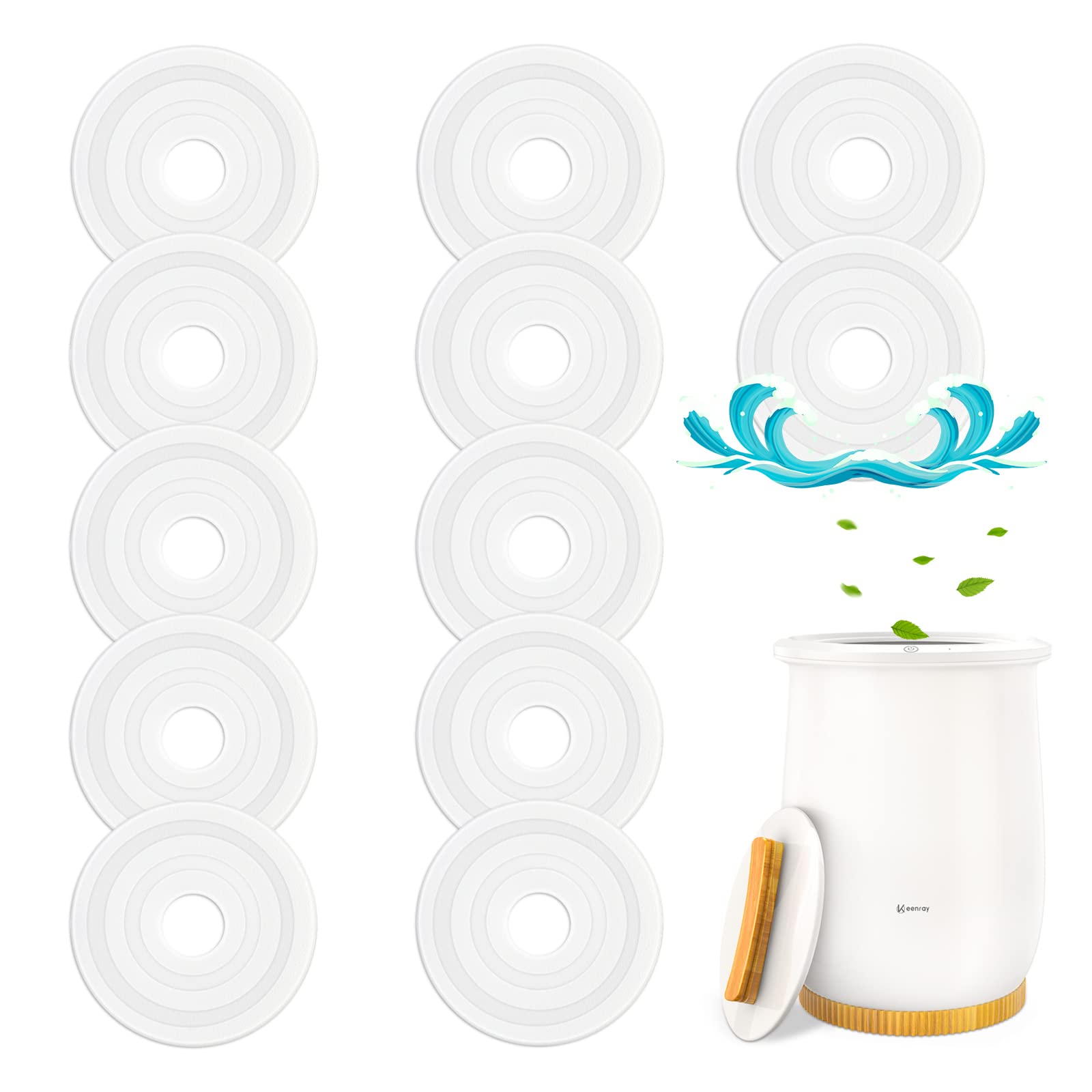 Keenray Ocean fragrance disc for towel warmer creates a refreshing spa-like scent on towels.
