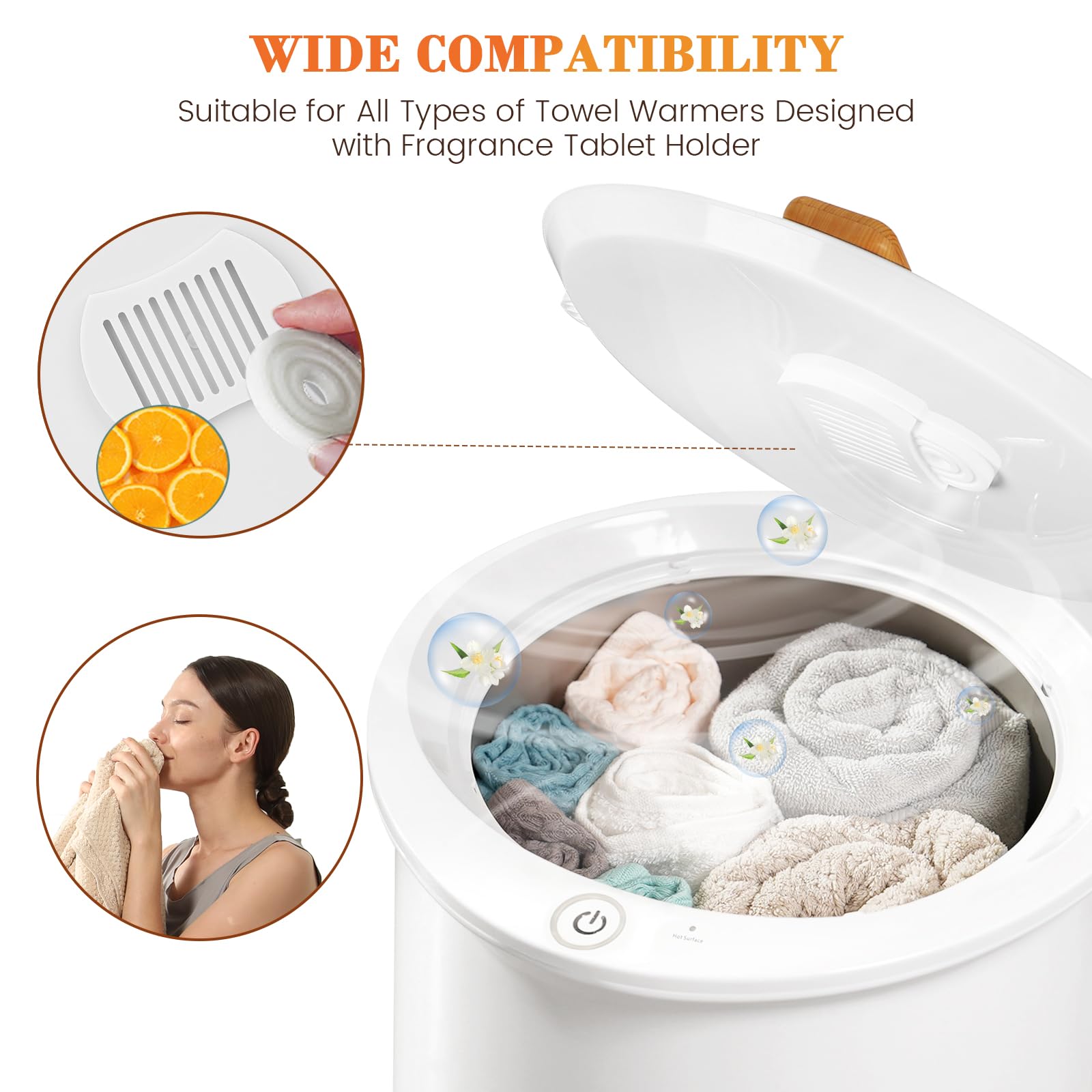 Keenray 12-pack Ocean discs provide convenient fragrance replacement.