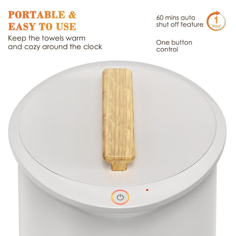Keenray towel warmer rapid heat in minutes after shower.