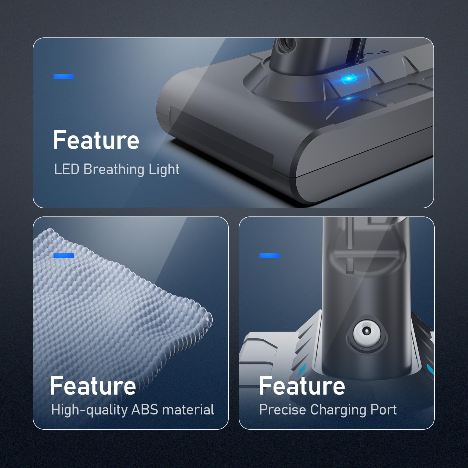 Keenstone charging options support cable and dock charging