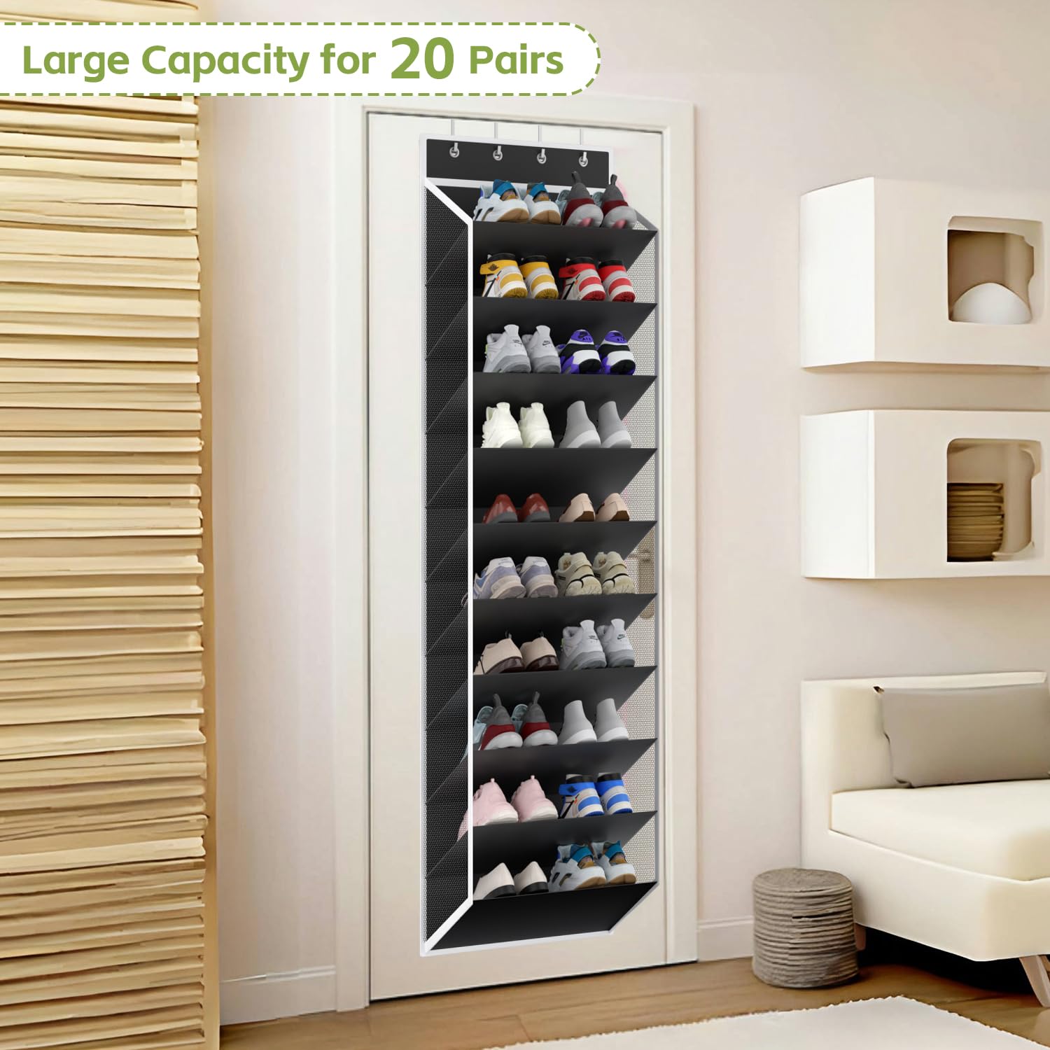 KEEPJOY bamboo-reinforced boards prevent sag and extend rack life
