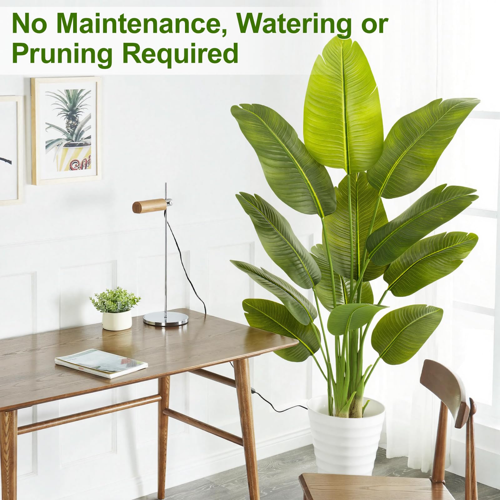 Keeplush easy-assembly instructions help place plant in minutes