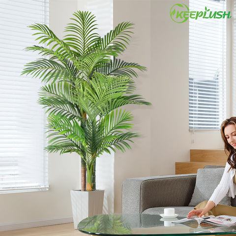 Keeplush indoor outdoor tropical decor suitable for living rooms and patios.