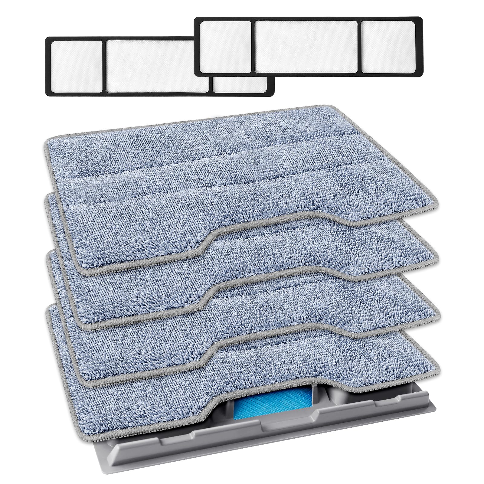 KEEPOW reusable mop pads for Shark Vacmop compatibility across VM252 models