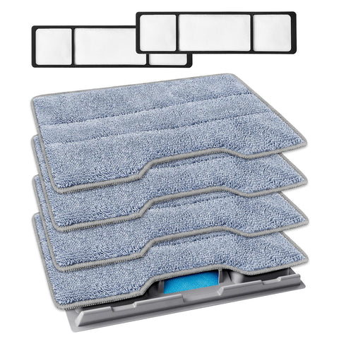 KEEPOW reusable mop pads for Shark Vacmop compatibility across VM252 models