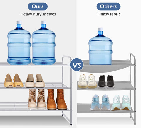 Keetdy boot-height shelf stores tall boots with shape protection