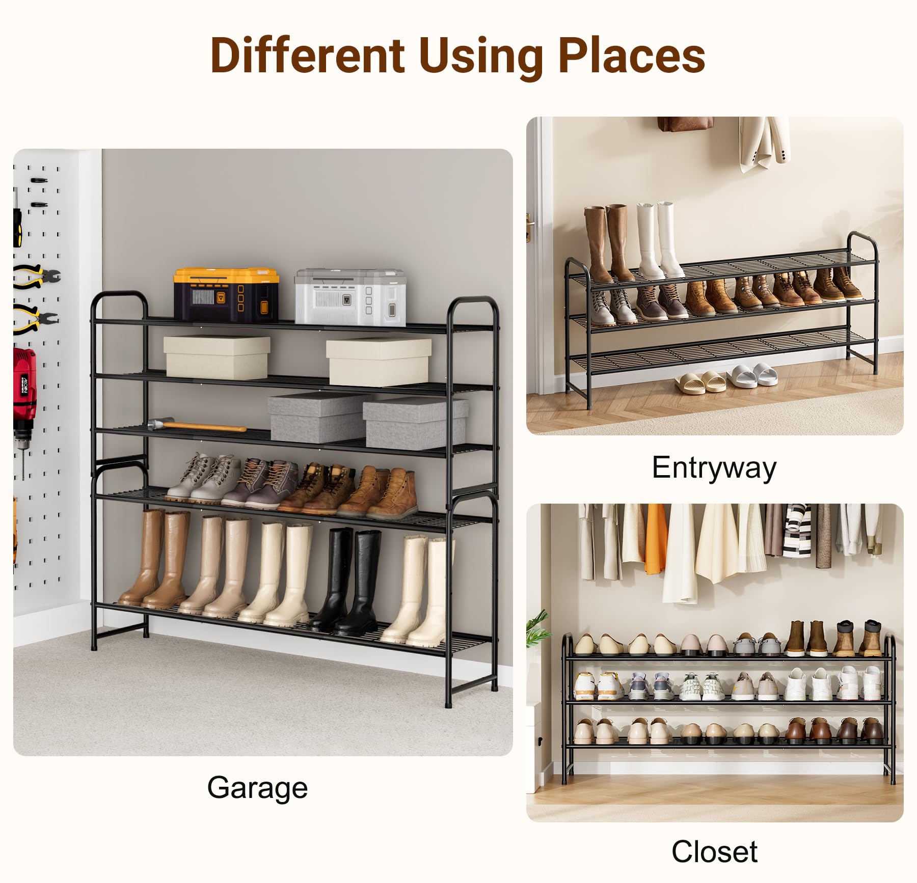 KEETDY durable frame close-up emphasizes rust-free steel and long-lasting use.