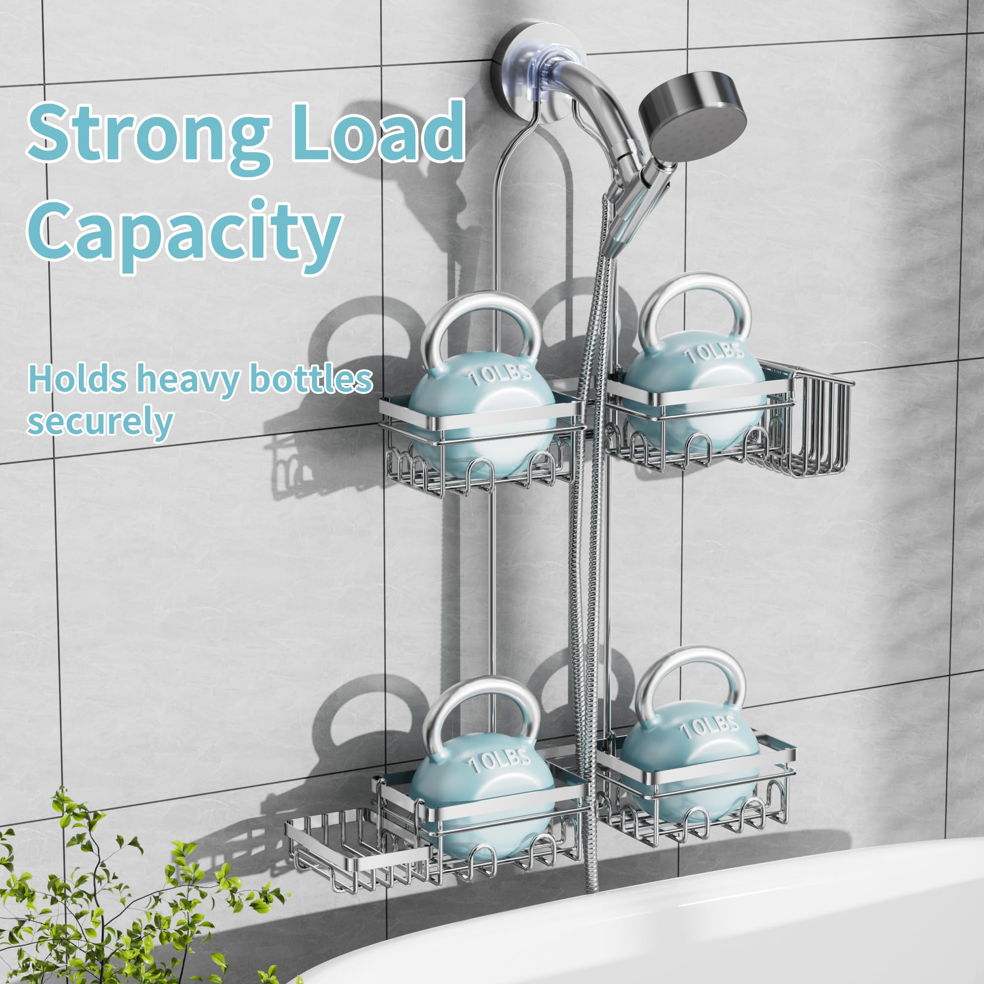 KEGII drainage design helps prevent water pooling around items.