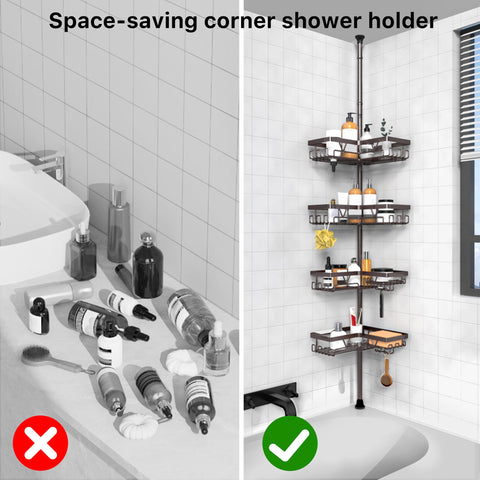 KEGII rust-resistant stainless steel resists moisture in showers