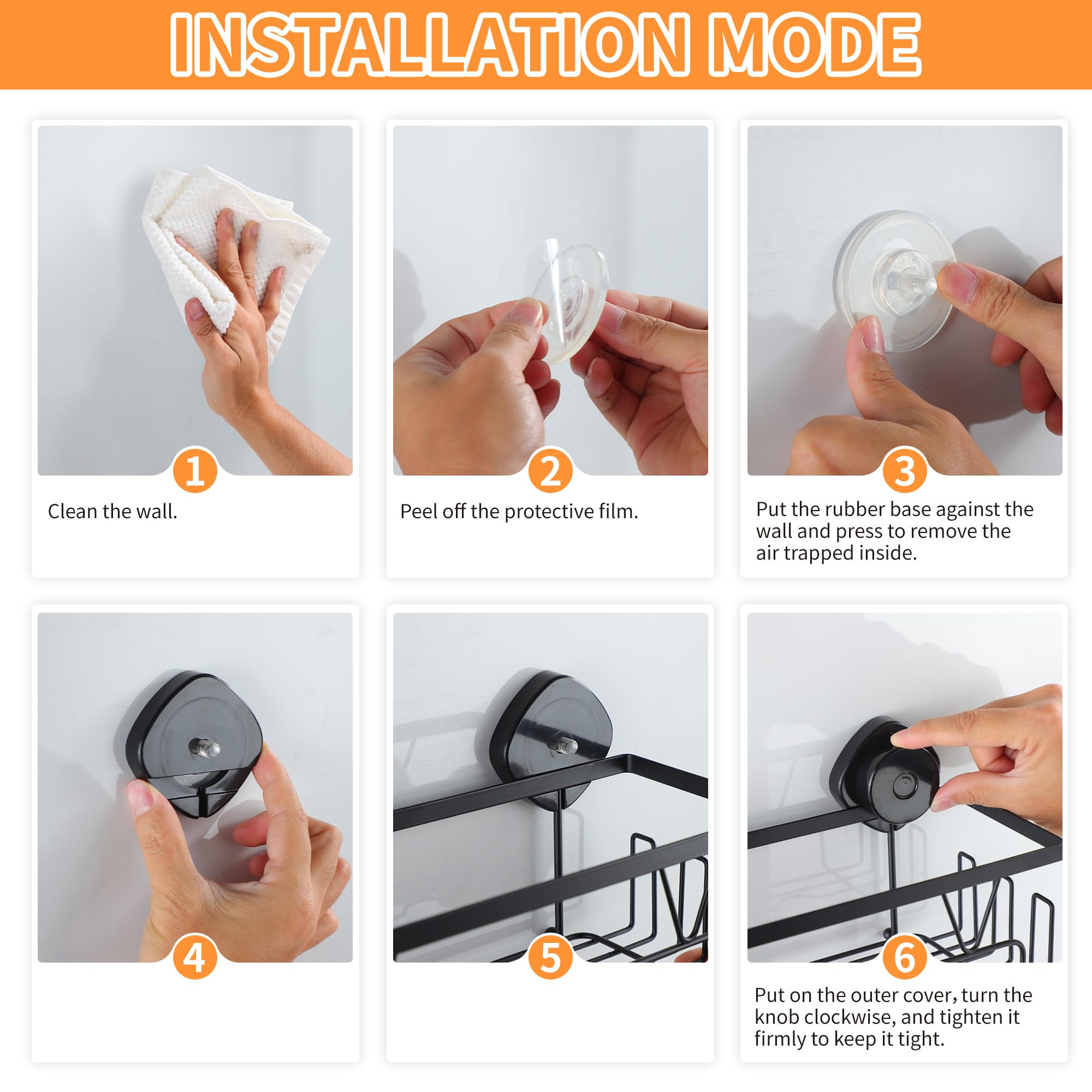 KEGII inverted-drain design simplifies squeezing tubes after shower.