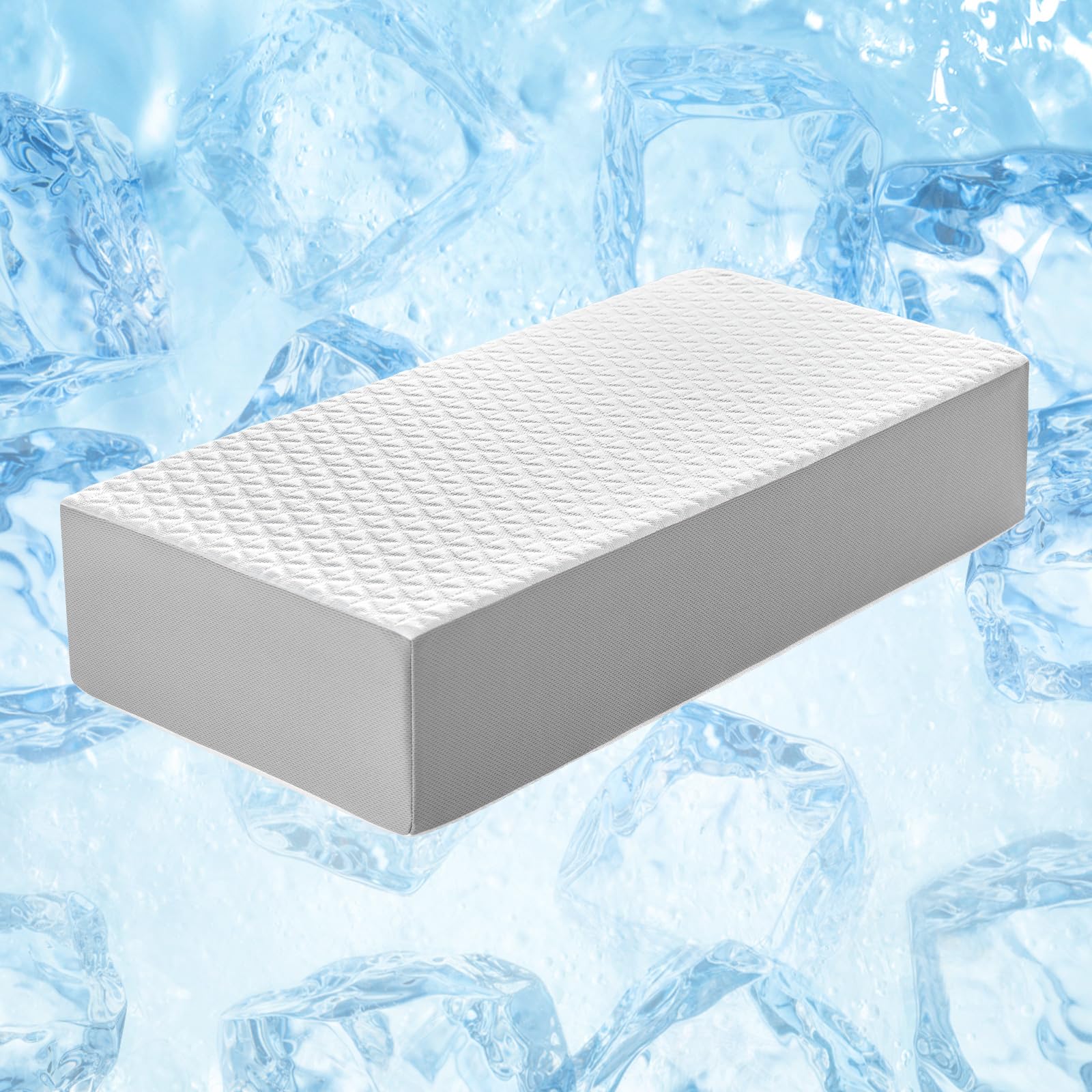Kehangte Cooling Cube Pillow shows cooling head contact surface for cooler sleep