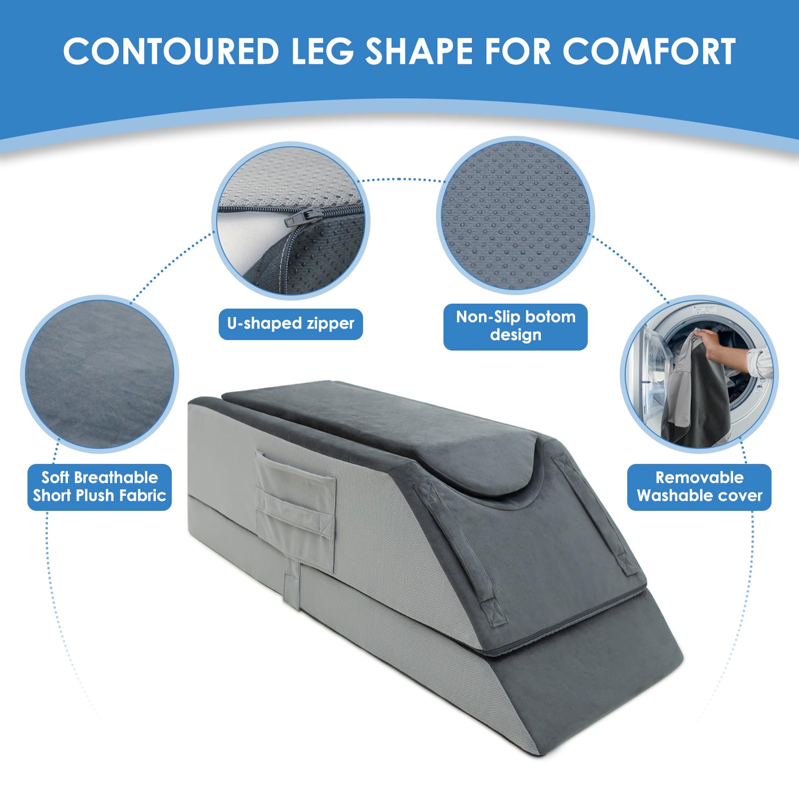 Kehangte combination of memory foam top and high-density bottom delivers durable support.