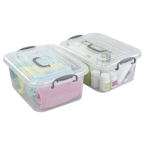 Kekow latch box exterior dimensions help plan space.