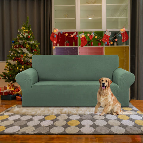 KEKUOU jacquard small-checked fabric texture enhances protection while maintaining a stylish couch look.