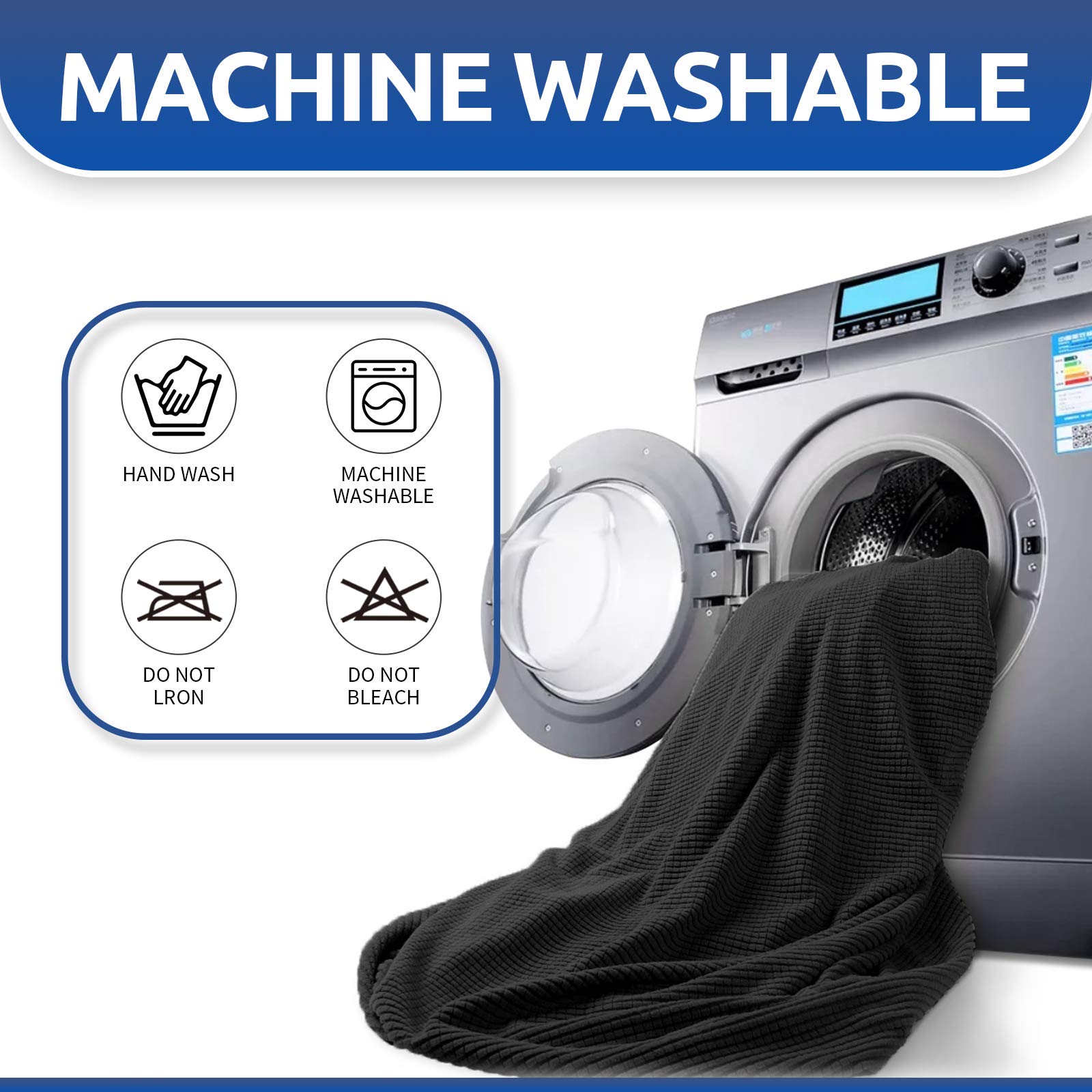 KEKUOU machine-washable care keeps color and texture easy.